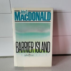 Barrier Island Novel by John D. MacDonald Hardcover